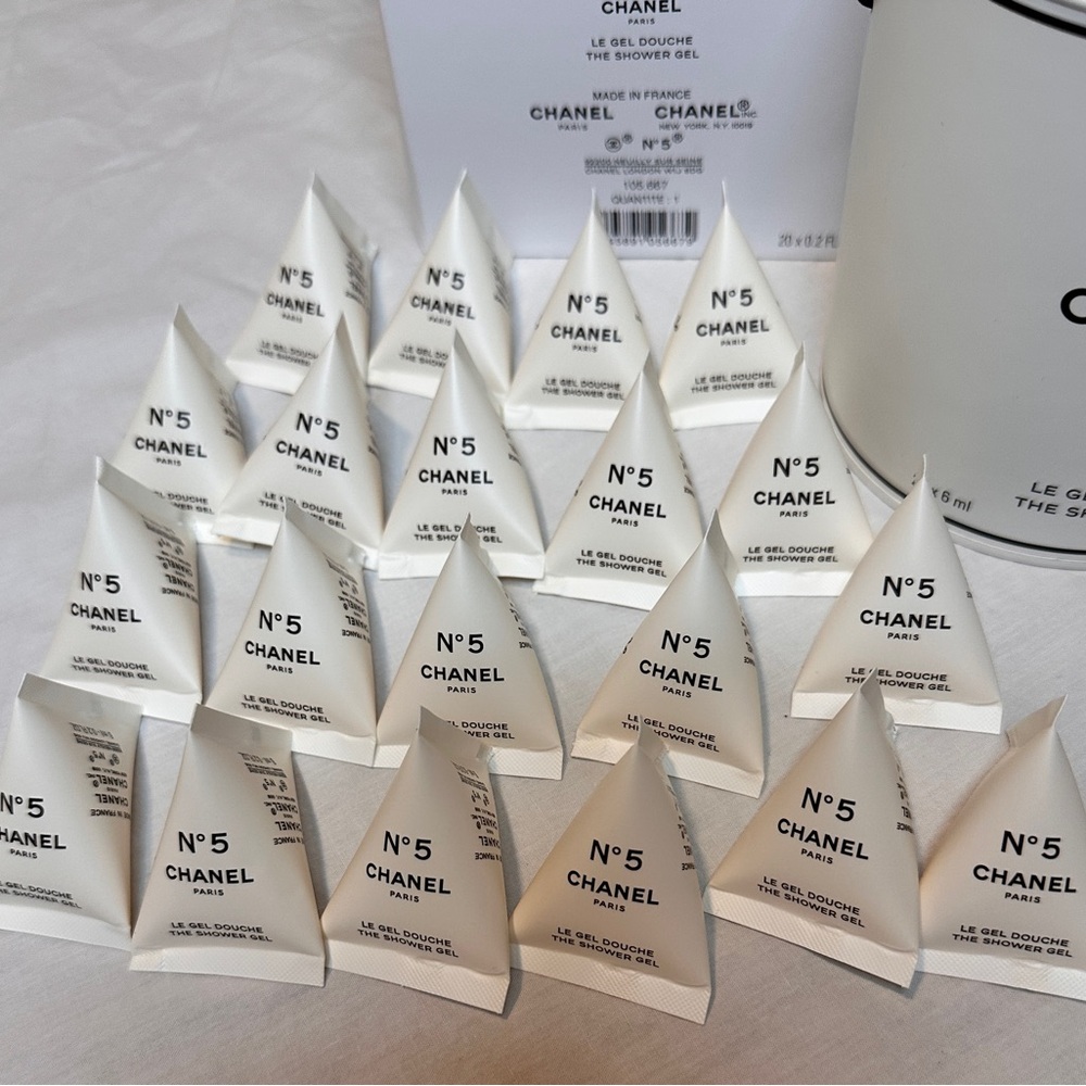 NIB CHANEL №5 Shower Gel Pods in Paint Can Factory 5 100 Anniversary Collection - Picture 4 of 4